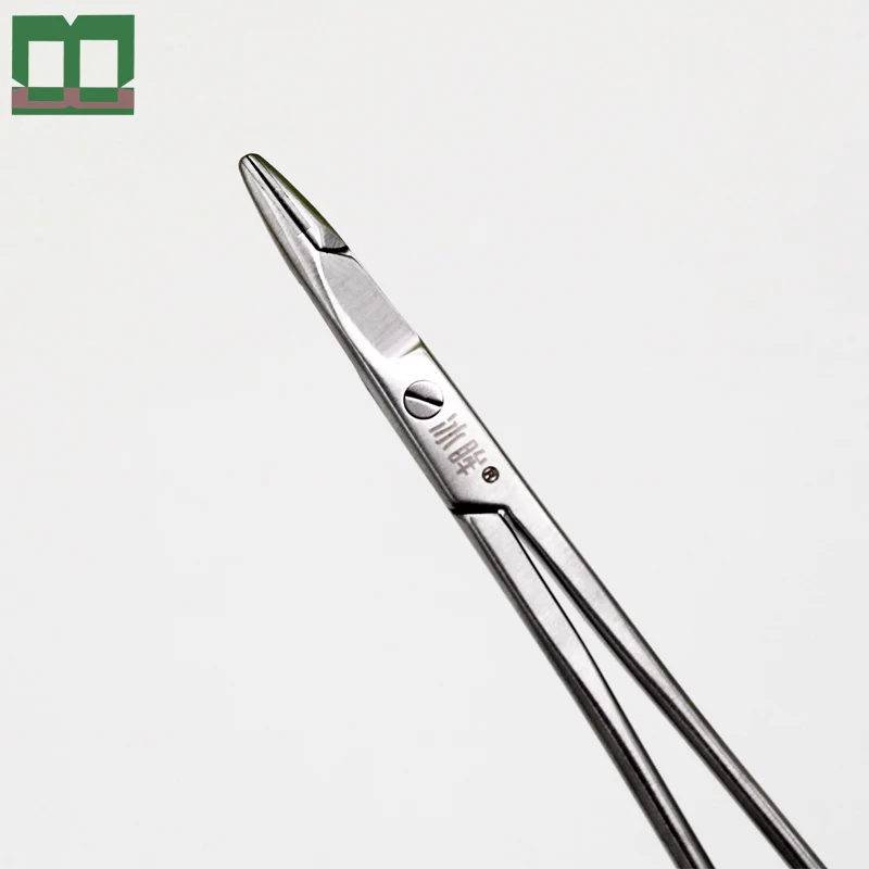 Scissors needle holder stainless steel 12.5/14/16cm aureate handle empiecement surgical operating instrument double eyelid tool