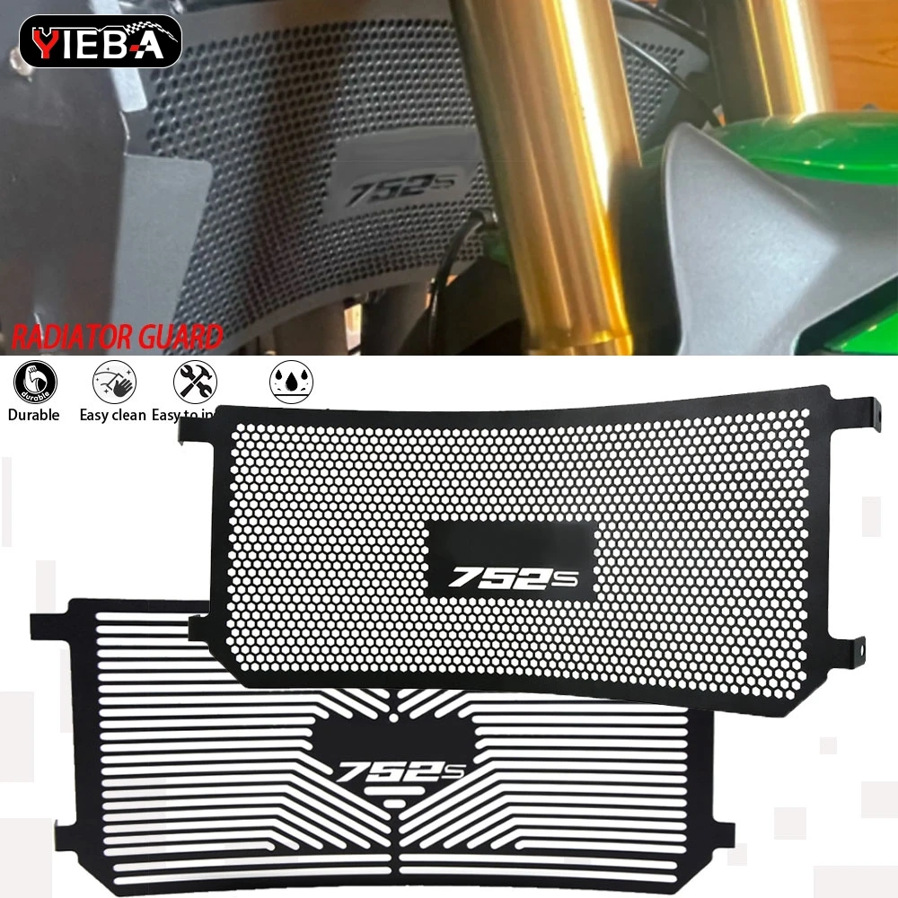 

2026 New Radiator Guard Protector Grill Motorcycle For Benelli 752S 752 S 2018-2025 Radiator Tank Grille Guard Protection Cover