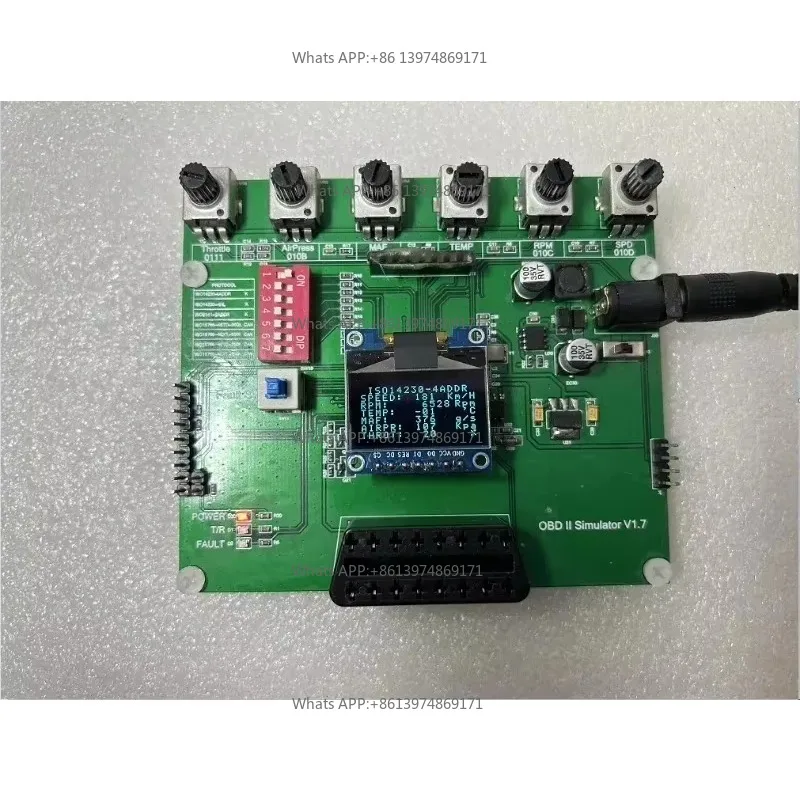 ECU Emulator J1939 Emulator ELM327 Test Development Vehicle To Everything Automotive Diagnostic Accessory