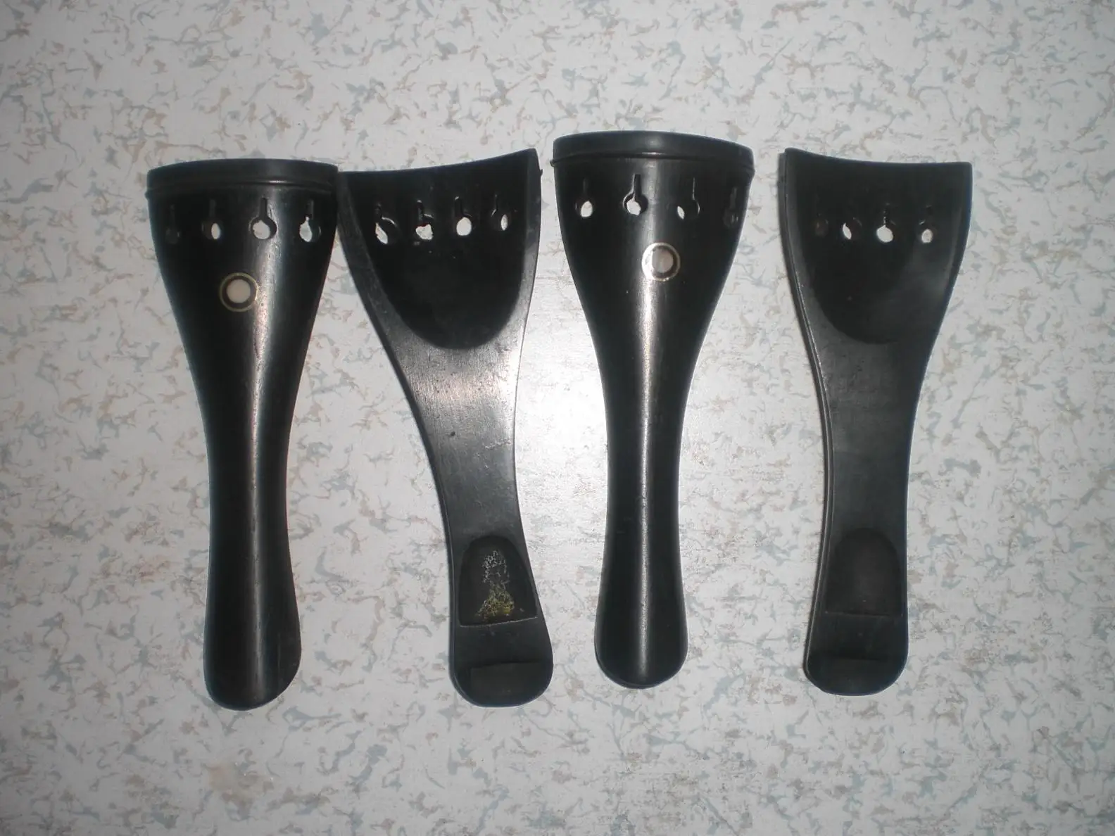 8 PCs Ebony Violin Tail Piece 4/4 Quality Violin Tailpiece Violin Parts