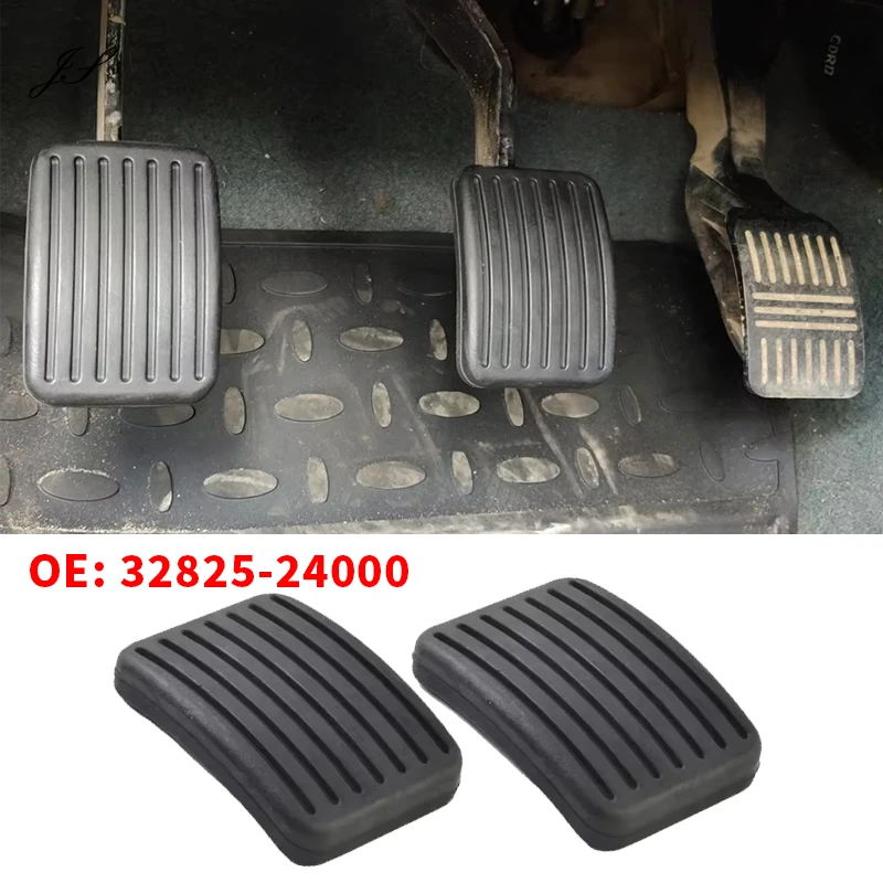 2 uds Pedal de freno de coche Pedal de embrague almohadilla de goma 32825-24000 para Hyundai Getz 2002 -2011 I10 para Grand Elantra Kia Picanto Carens