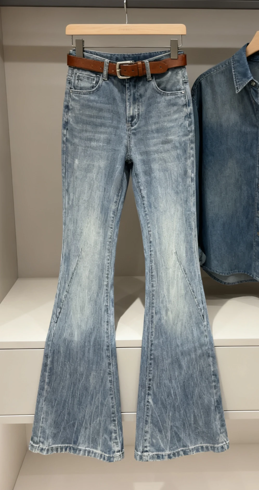 

Летние винтажные длинные брюки с высокой талией, большие потертые джинсовые брюки-клеш, женские весенние тонкие черные серые джинсы в американском стиле