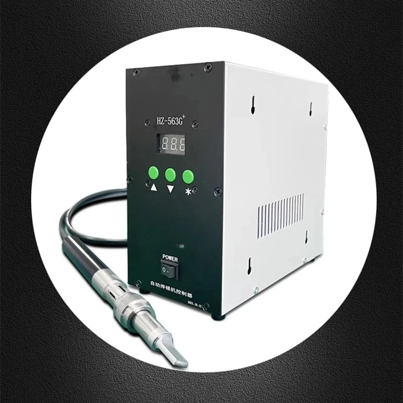 

Полуавтоматическая паяльная станция для USB-кабелей и разъемов печатных плат