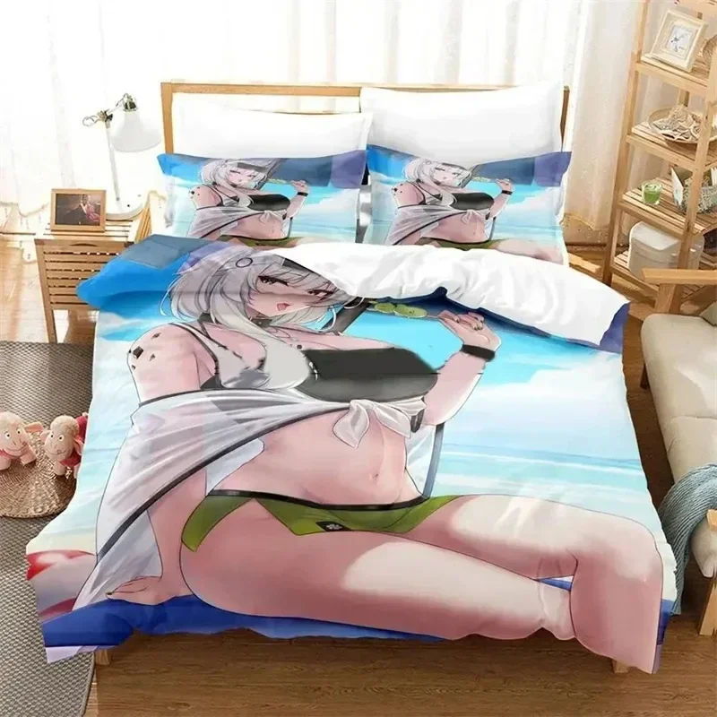 

Luxury New 3D Print Anime Rent-A-Girlfriend Chizuru Bedding Sets,Girls bed supplies set duvet cover bed set bedding set