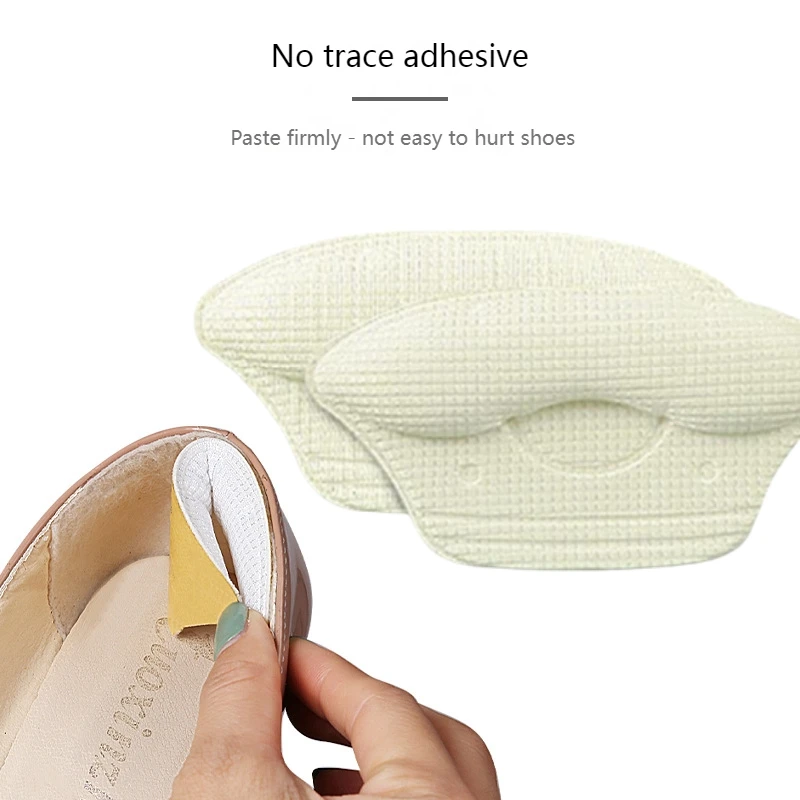 Upgrade Heel Protectors Womens Shoes Anti-drop heel and anti-wear feet Shoe Pads for High Heels Adjust Size Shoes Insoles