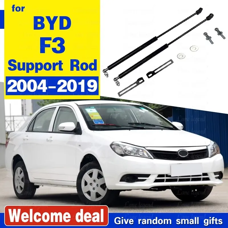 Front Hood Gas Strut Damper Lift Strut Support Rod Hydraulic Hood For BYD F3 2004-2019 support rod holder bracket hydraulic rod