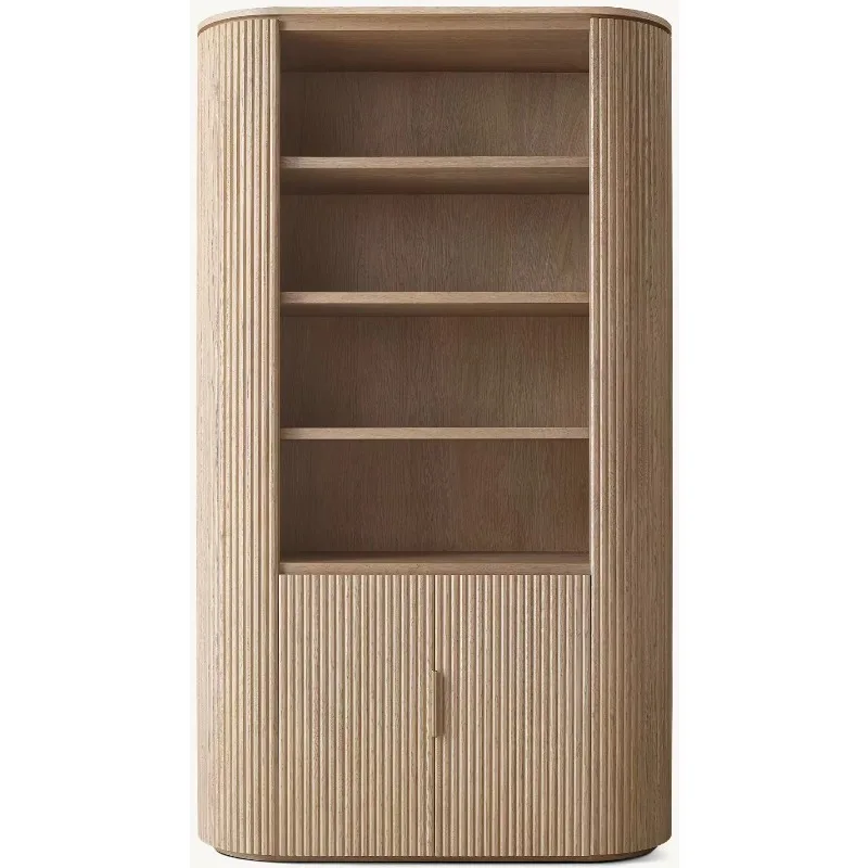 

Американский высококачественный простой книжный шкаф, витрина для домашней мебели для хранения книг в домашнем офисе или спальне