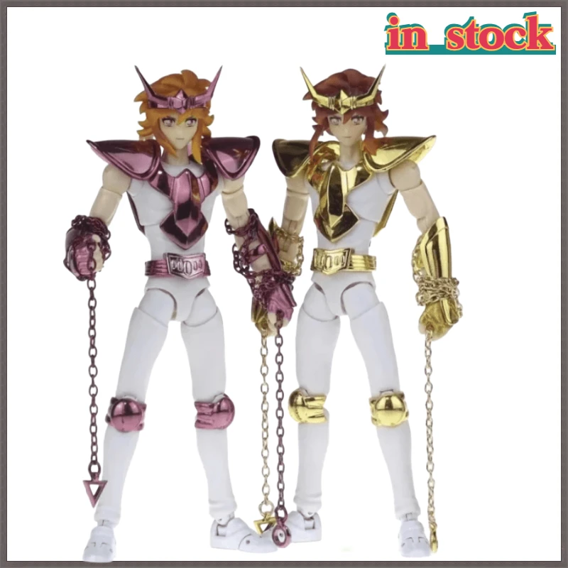 In Stock Action Figure MMD Model Saint Seiya Myth Cloth EX Andromeda Shun Early Bronze Knights of The Zodiac Anime Metal Armor