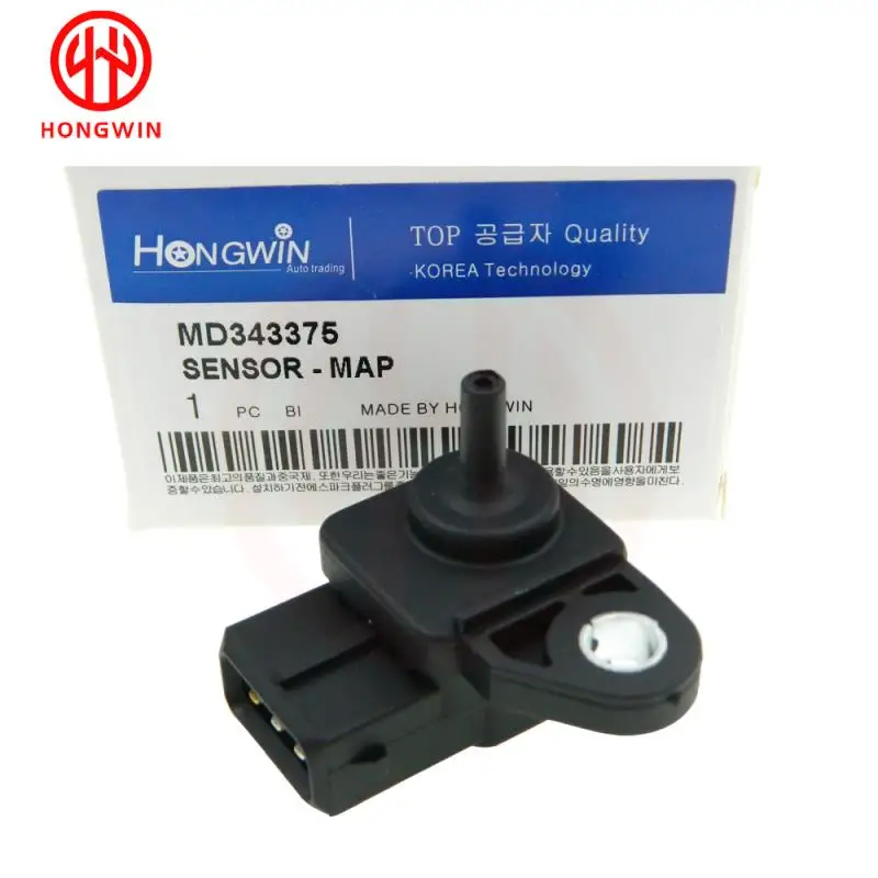 MD343375 Manifold Air Pressure MAP Vacuum Sensor For Mitsubishi Mirage 1.5L 1998-2002 Pajero Shogun MK3 L200 E1T16475 / ME202119