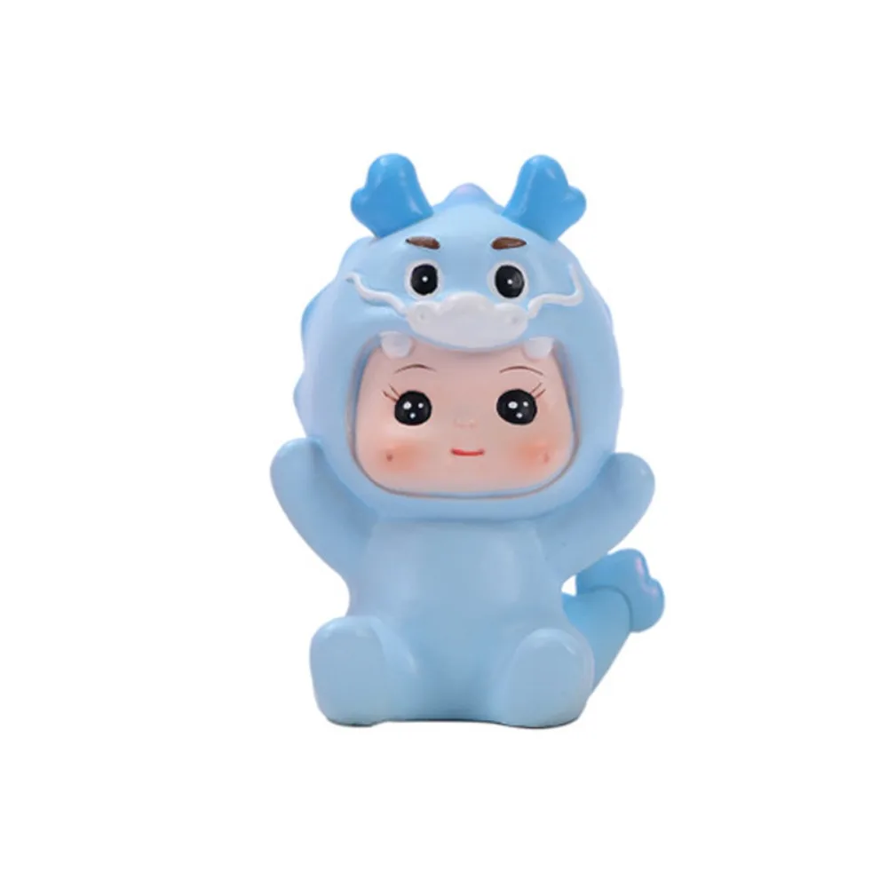 

Toys Cute Cartoon Dragon Baby Figurines Boy Girl Dragon Baby Statue Resin Desk Ornament Home Decoration
