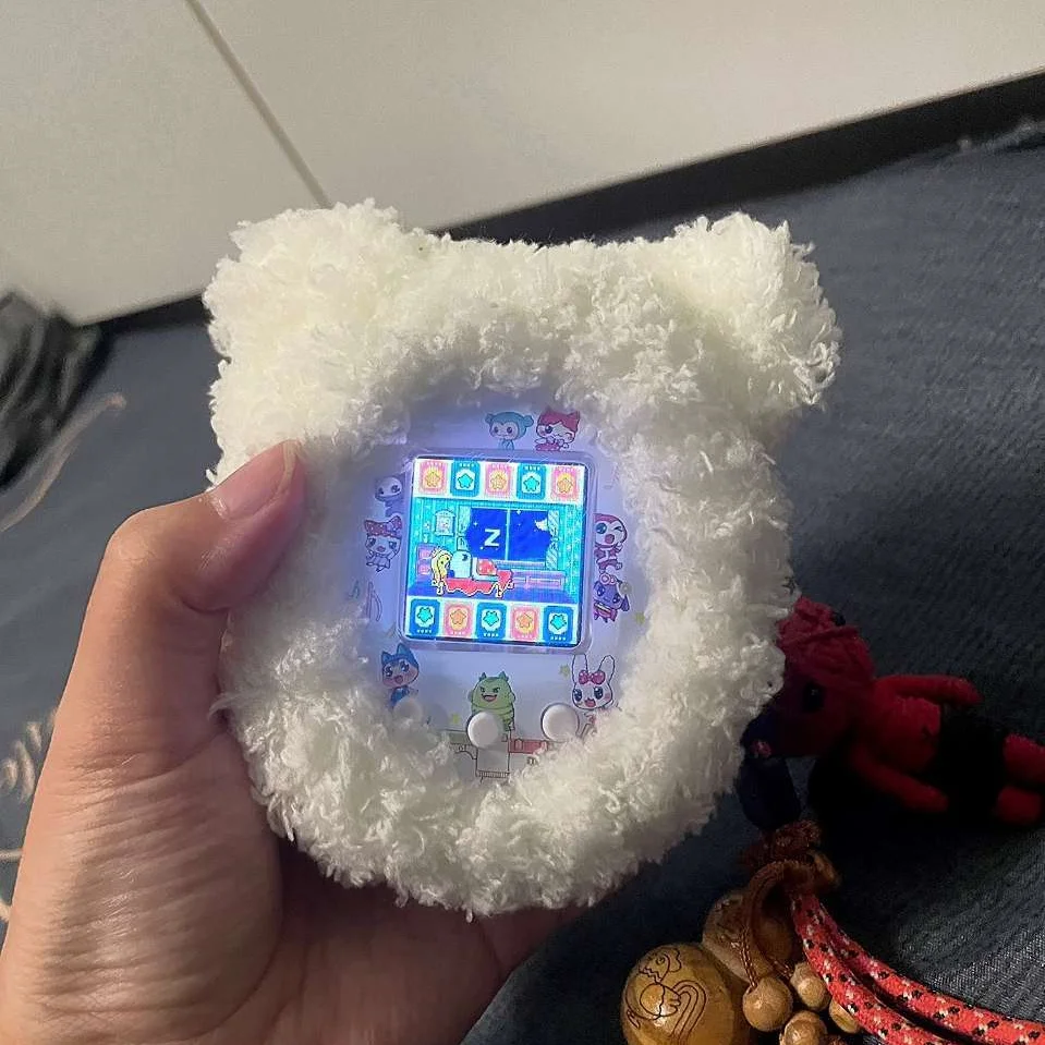 لطيف تماغوتشي الغطاء الواقي سيليكون العالمي الغطاء الواقي أفخم غطاء آلة الحيوانات الأليفة الإلكترونية لعبة مزيج/Meets/4u ﻿