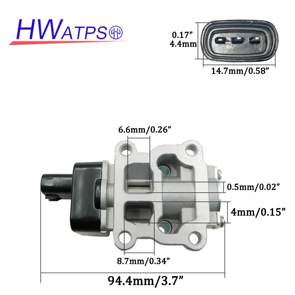 OEM: 2227003030 Fuel Injection Idle Air Control Valve For Toyota Camry Solara 2.2L 1996-2000 AC4022 AC194 IAC2057 GT7610-309