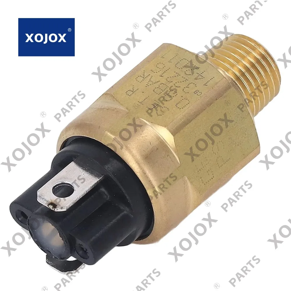 

XOJOX Переключатель датчика давления экскаватора Латунь 0,8 БАР Переключатель Экскаватор LIUGONG