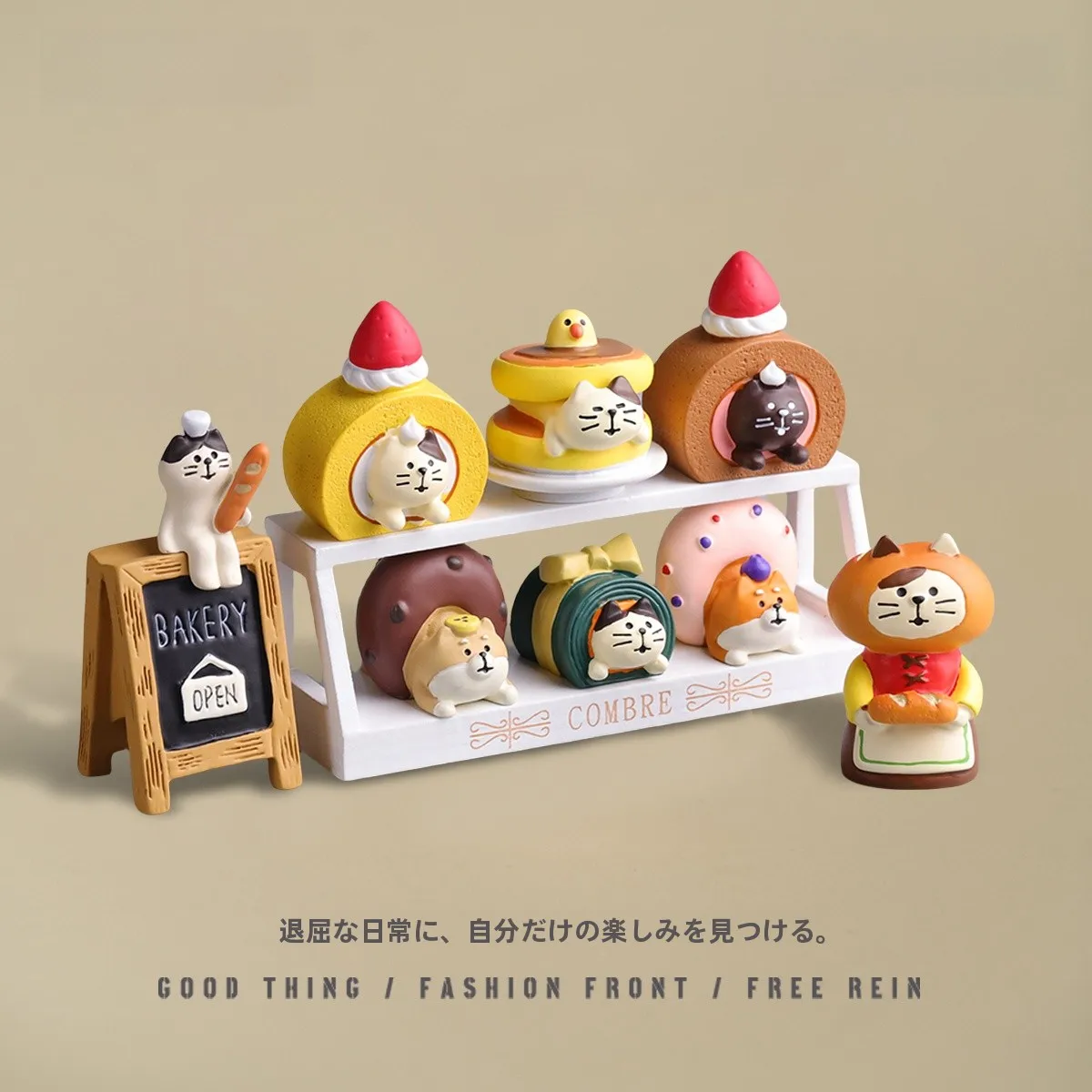 

Creative Sweet Girl Heart Donut Baking op Decorative Ornaments Aosphere Building Small Gifts Resin Handmade Crt