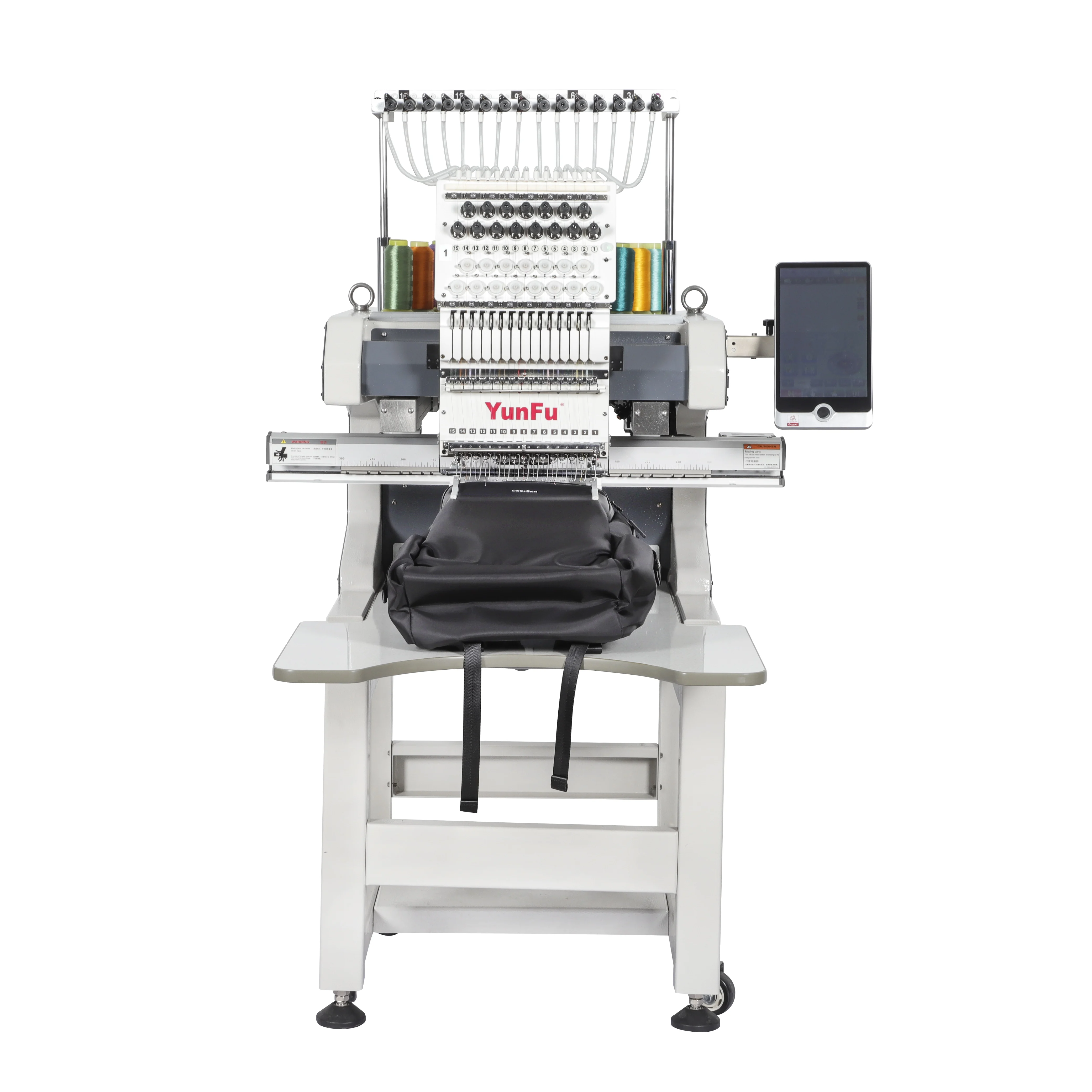 Single-head 15-needle Embroidery Machine No Needle Breakage No Thread Breakage And Long Warranty Big Area