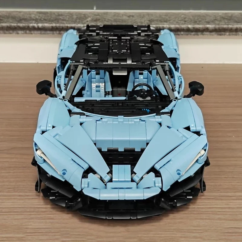 

MOC-222472 Personalized Sports Super Car 1:8 Racing Vehicle Kit 42172 Model Building Block Puzzle Kids DIY Toy Chrismas Gift Boy