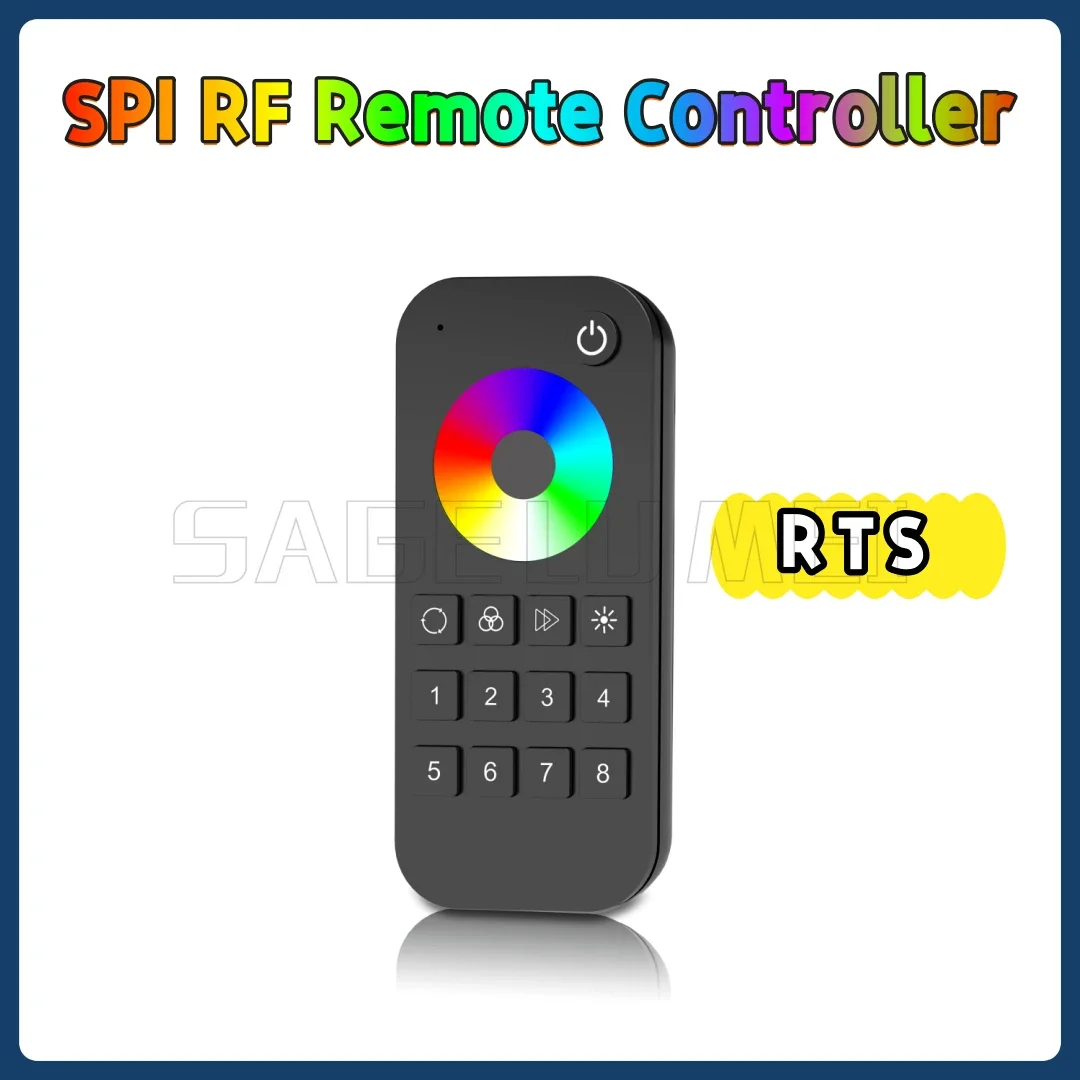 Skydance RTS 1 Zona SPI RGB/RGBW Telecomando RF Informazioni sulla distanza 30M Utilizzato per strisce luminose WS2811/2812/2813 WS2815 RGB/RGBW
