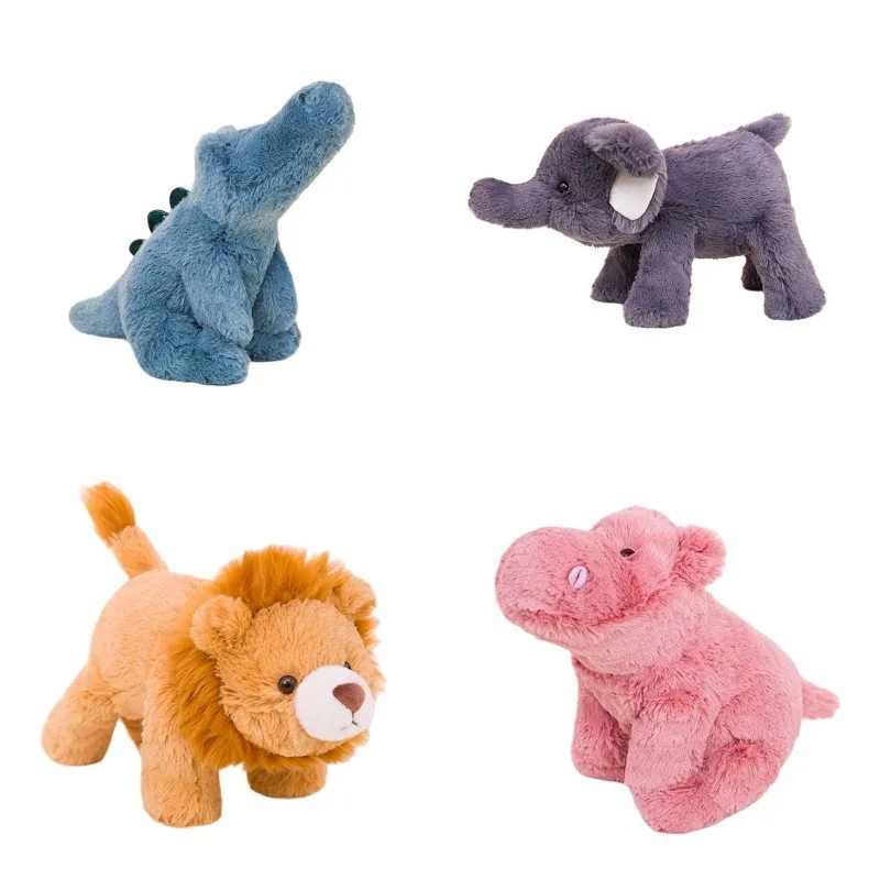 

Lazy Cartoon Cute Simulated Anime Plush Toys Hippo Lion Pig Crocodile Sleep Comfort Pillow Baby Soft Doll Creative Birthday Gift