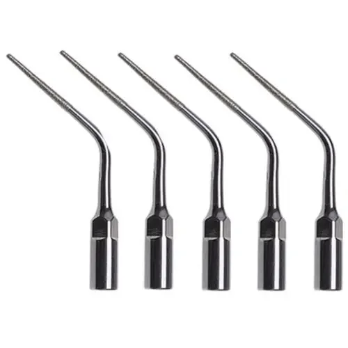 5pcs Dental Ultrasonic Scaler Endo Diamond Endodontic Tips E3D For EMS Woodpecker