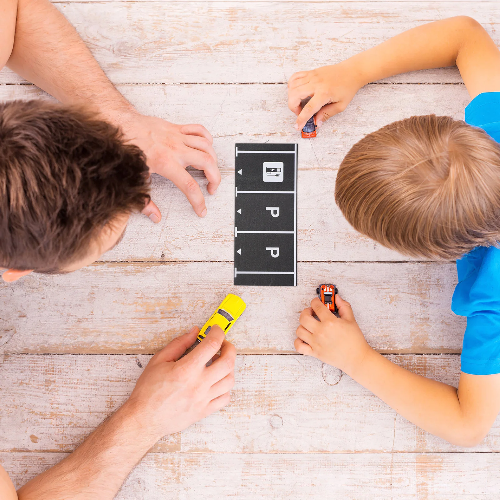 1 rolo de fita de estacionamento em miniatura, design diy para crianças, fita de papel segura, jogo de construção educacional, conjunto de família, micro paisagem