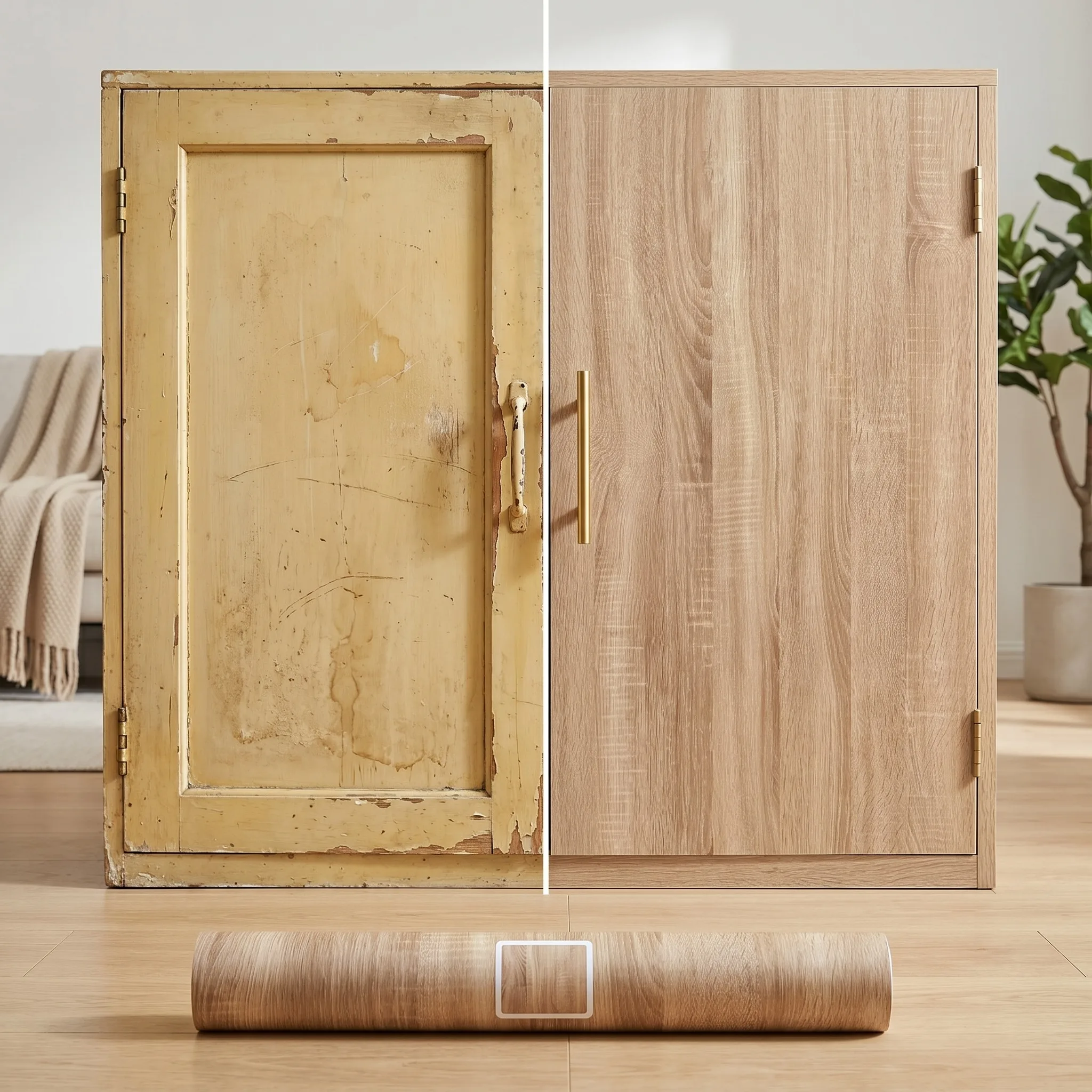 40cm 55cm Wood Grain Peel and Stick Vinyl Waterproof Contact Paper PVC Wrap for Cabinet Drawer Desk Top Furniture Decor