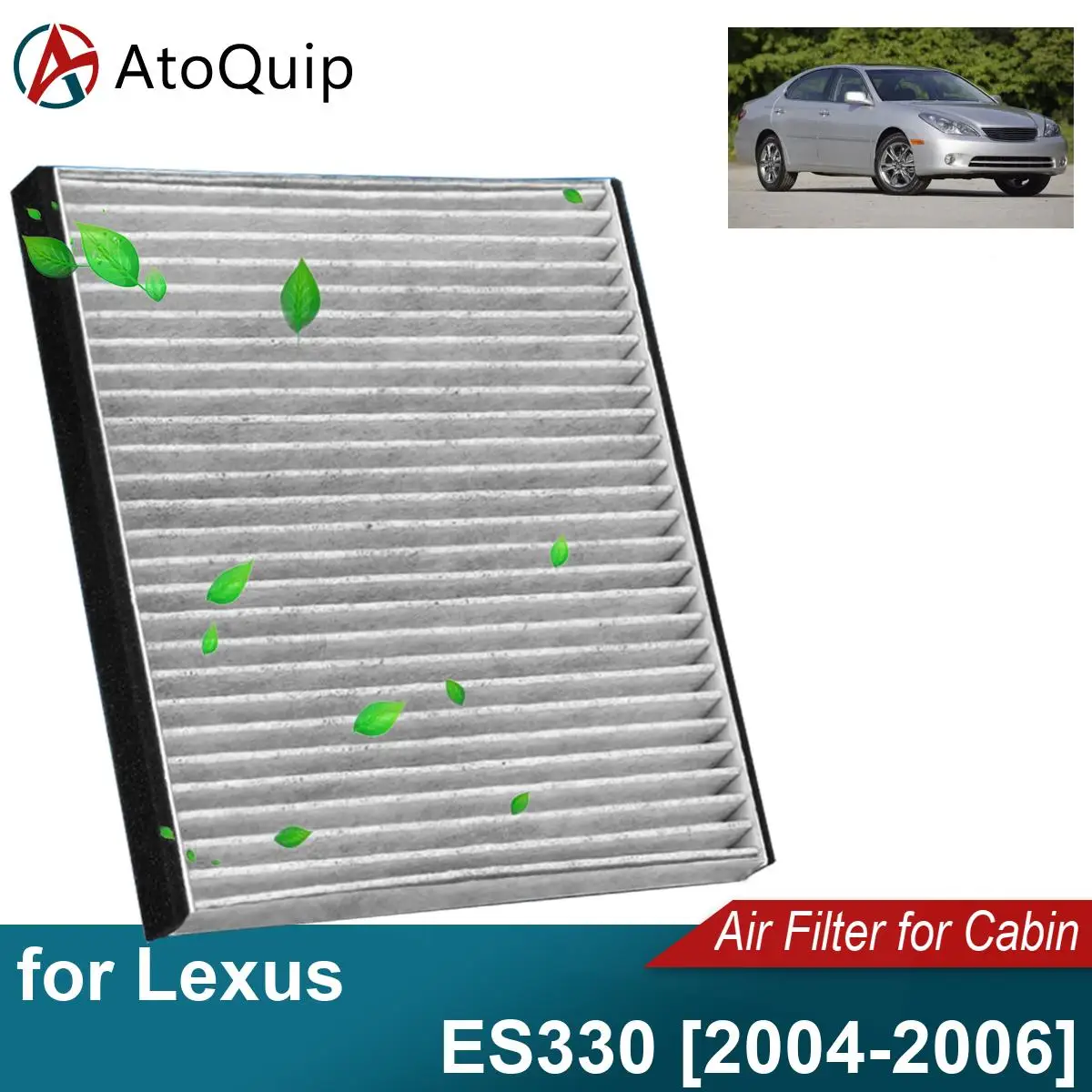 CF10132 Car Air Filter Element Suit for Lexus ES330 2004-2006 87139-06030 87139-32010 87139-YZZ05 87139-YZZ19