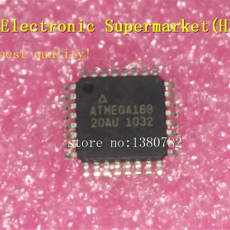 

Free Shipping 50pcs/lots ATMEGA168-20AU ATMEGA168 TQFP-32 New original IC In stock!