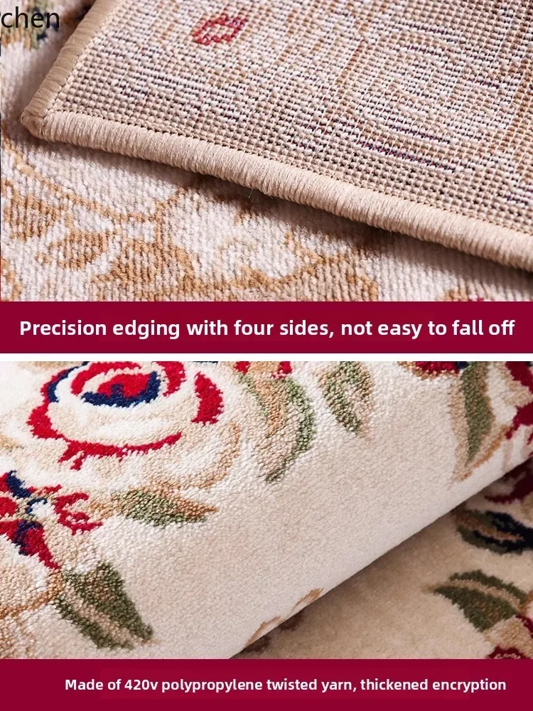 YFY  Carpet Light Luxury Living Room Sofa Coffee Table Bedside Rug Simple Thickened Home Large Floor