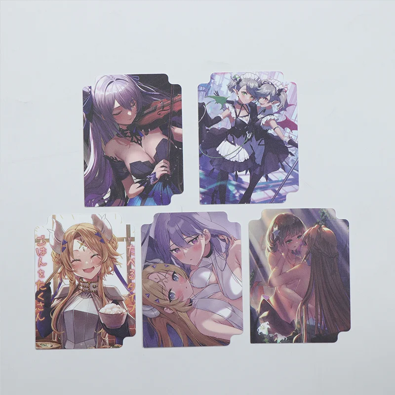 Yu-Gi-Oh! Card Box Divider Anime YuGiOh Girl Arianna Maid Sky Striker Ace Cosplay Bezel Splitter Card Sleeve Clapboard