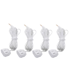 High Quality 4pcs Smart Home Water Leak Sensor Cable 6meter Long Sensitive Water Detection Wires with Double-side Metal Pin