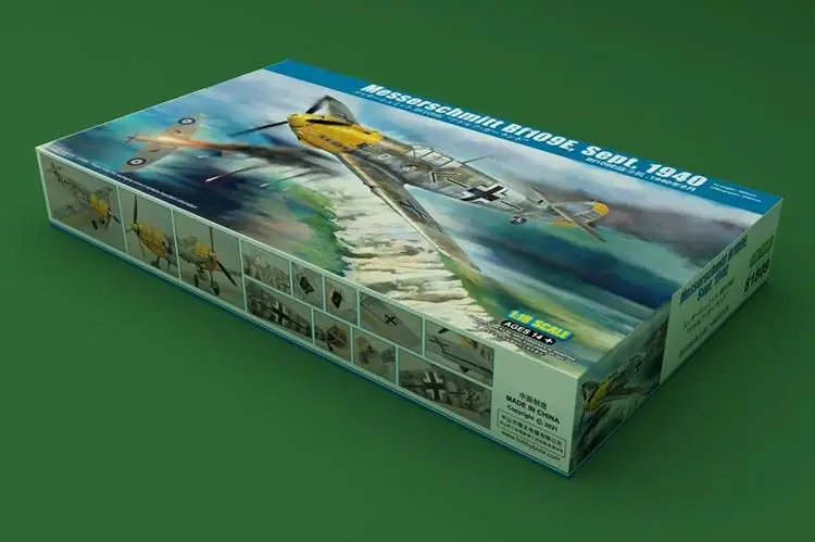 

HOBBY BOSS 81809 1/18 Messerschmitt Bf109E Sept 1940 Plastic model hobbyboss-Scale Model Kit