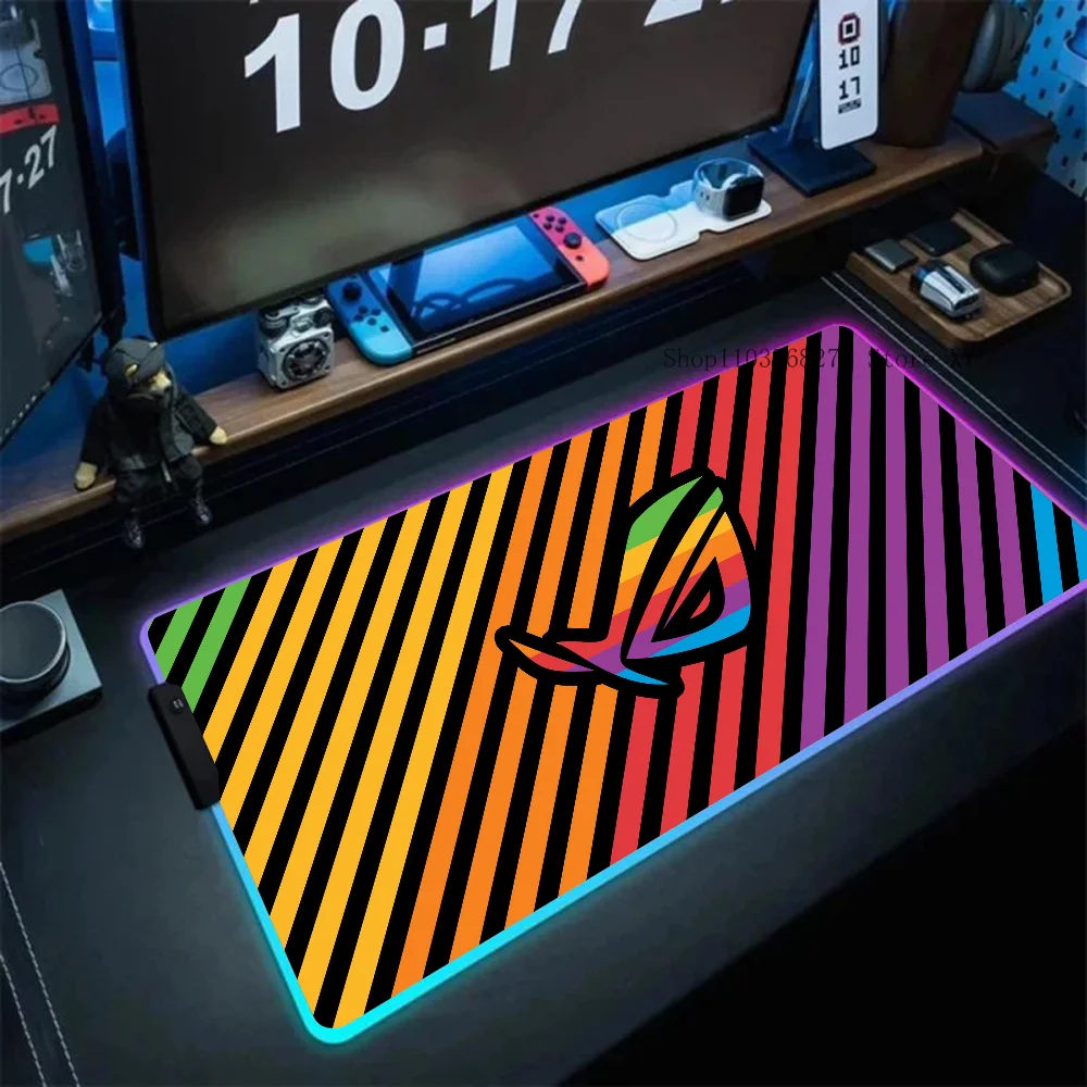 ASUS Mousepad XXL RGB Gaming Mouse Pads HD Black Gamer Accessories Large LED