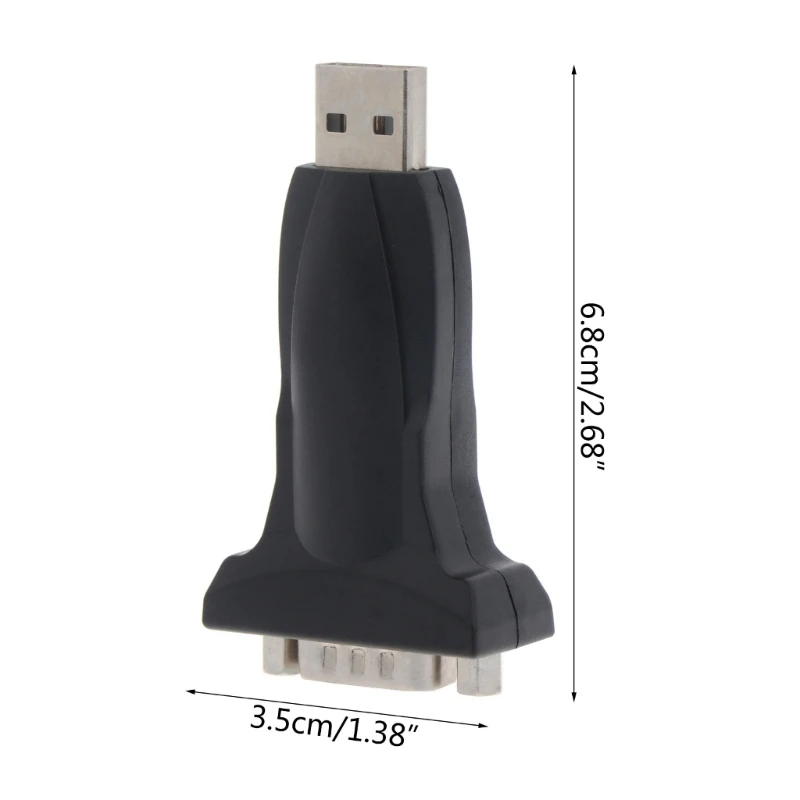 Convertitore seriale da USB a RS232 Adattatore da 9 pin Adattatore seriale PL2303 DB9 Convertitore per computer ricambio