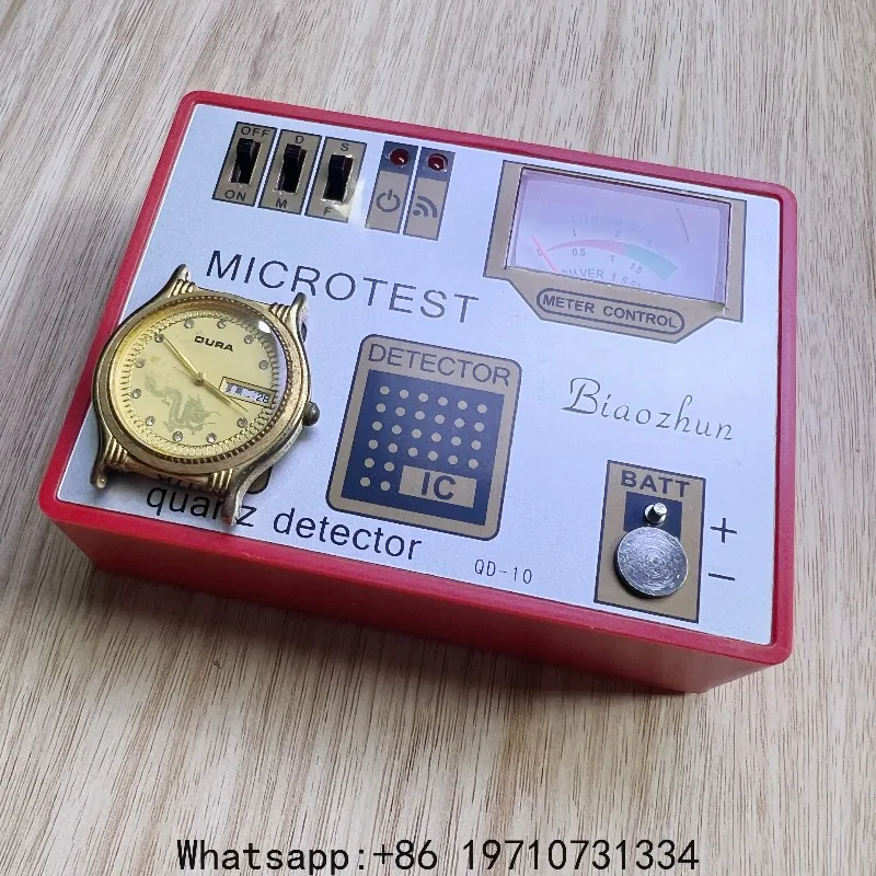 Watch repair multi function demagnetizer quartz movement pulse tester battery checker