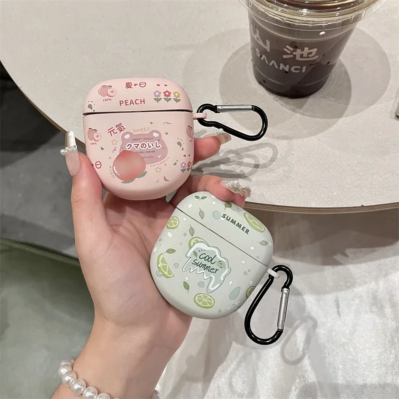 for Bose QC QuietComfort Earbuds II 2 Cute Cartoon Wireless Bluetooth Headset Cases Protection Headphones Cover Case Funda Capa view 2