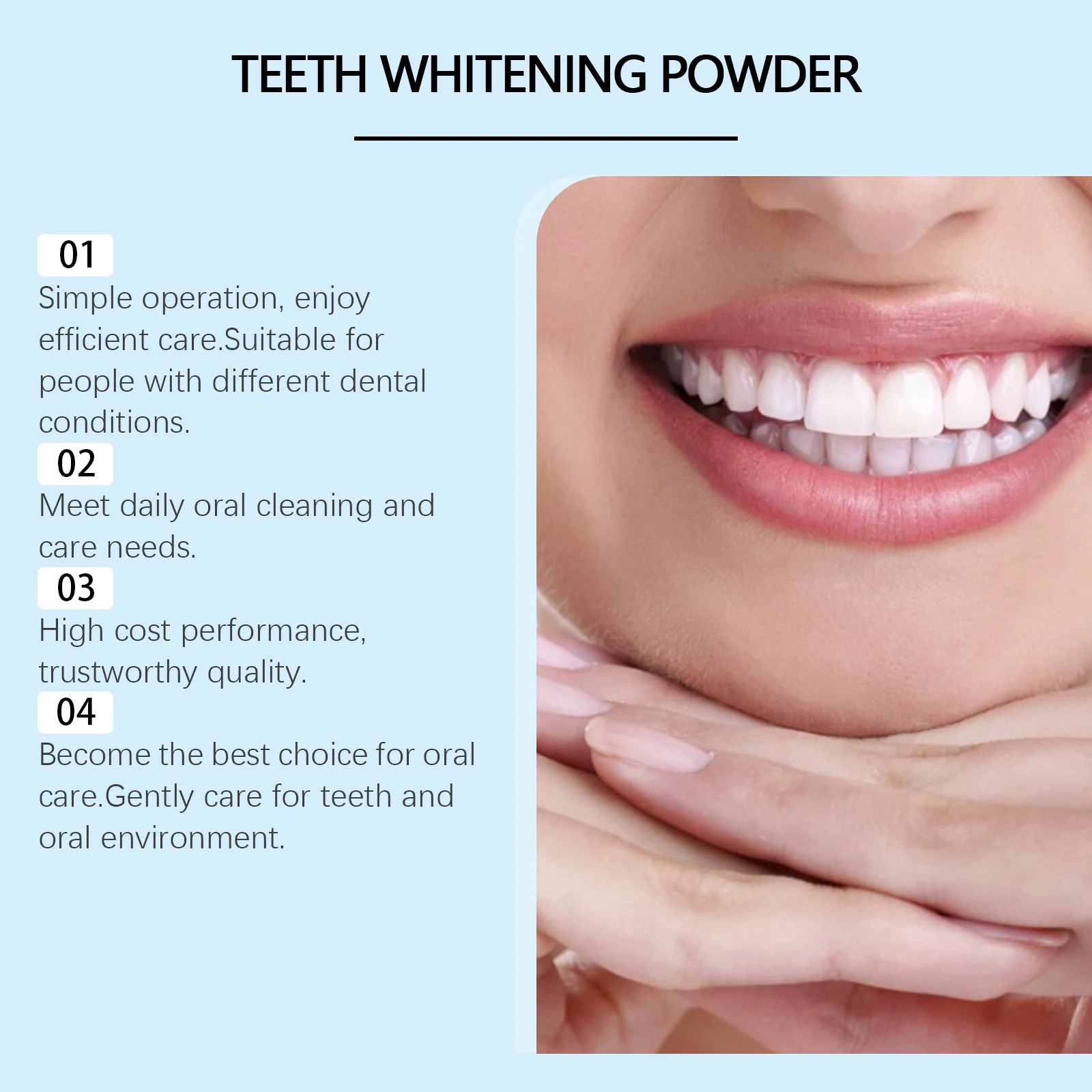 Poudre blanchissante pour les - Teeth Whitening Powder avis et prix