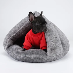 Honden Bed Kleine Bedden Voor Honden Huisdier Meubels Warme Accessoires Grote Accessoire Puppy Wasbare Benodigdheden Katten Mand Medium Sofa Pluche