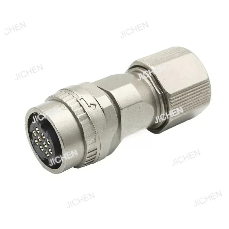 

MR-J3SCNS CM10-SP10S CM10-SP2S Encoder Plug Connector 10 Pin 2Pin for Servo Motor MR-BKCNS1 DDK CM10-AP10S CM10-AP2S CM10-R10P