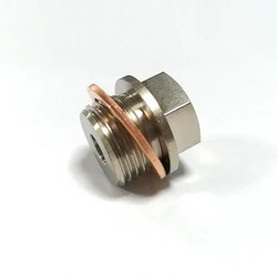 고품질 강철 배기 온도 온도 센서 어댑터 M18x1.5 ~ 1/8NPT 커넥터 6.47mm 구멍