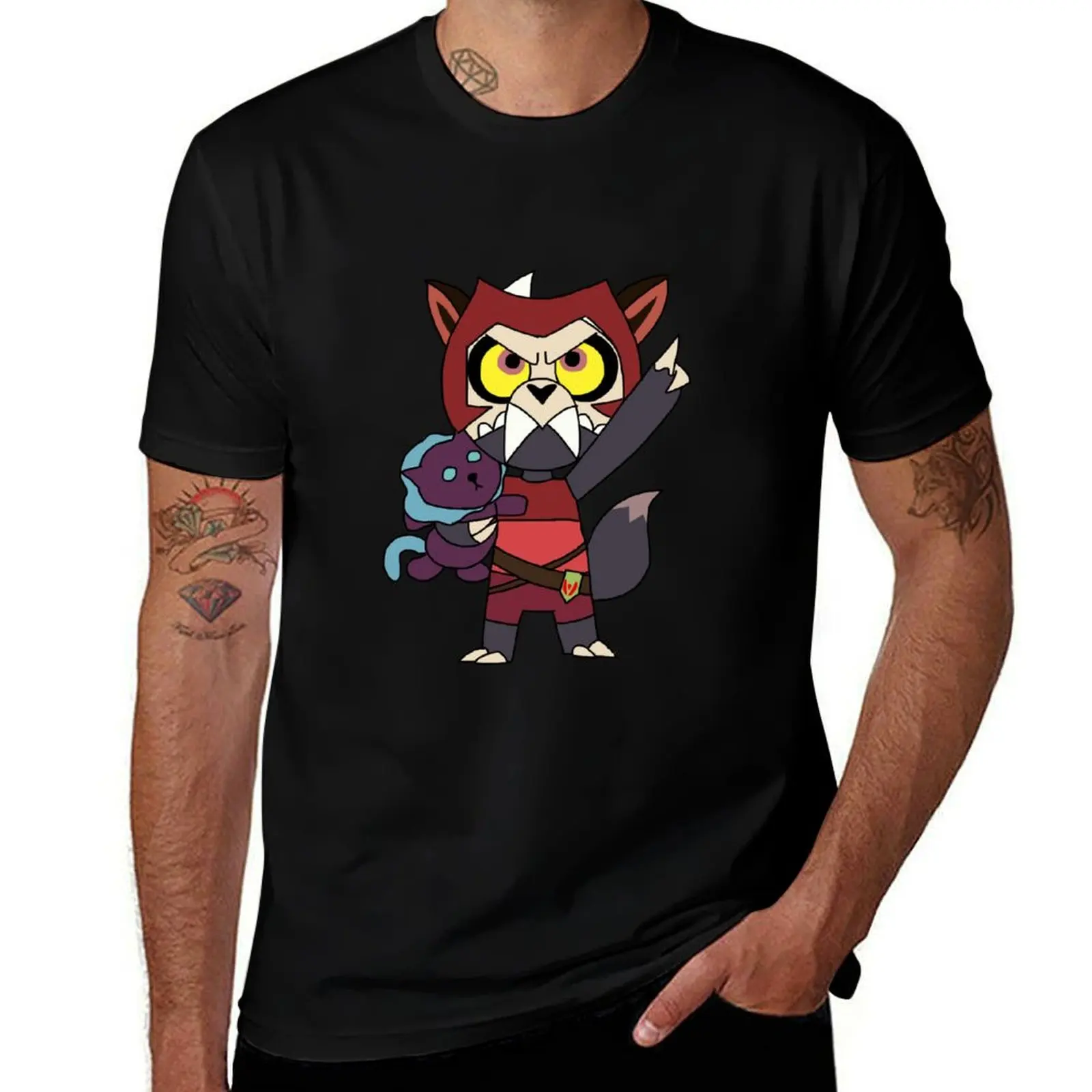 King as catra T-Shirt Work Outdoor for Men T-Shirt