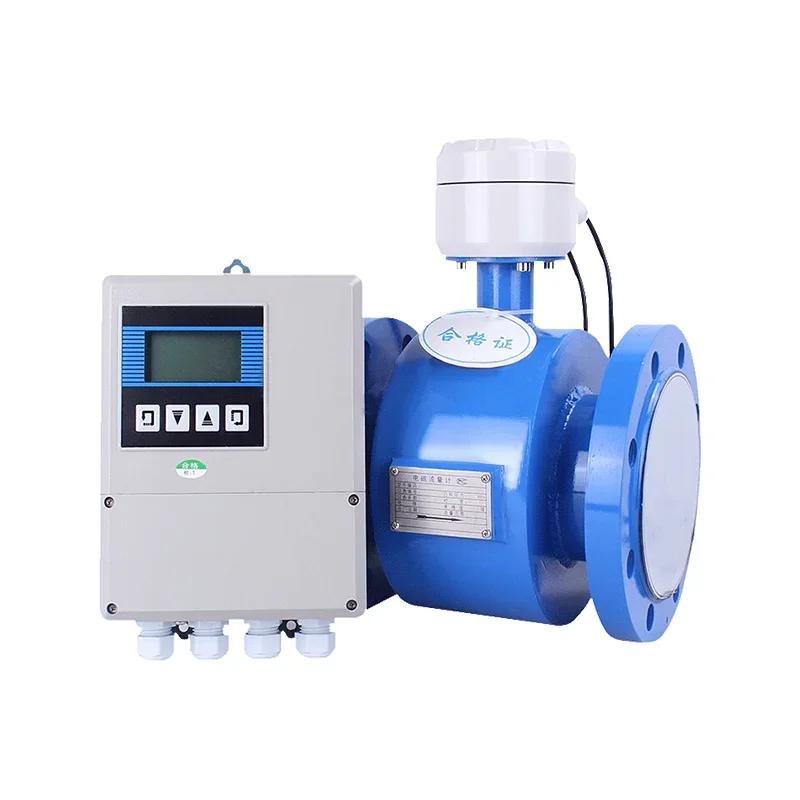 High accuracy dn100 dn150 electromagnetic flowmeter rs485 sea sewage water flow meter electromagnetic flow meter