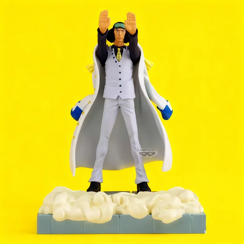 Auf Lager Bandai Original One Piece Kuzan Figuren Marke Neue Anime Action Modell Cartoon Puppe Desktop Ornamente Spielzeug Festival Geschenke