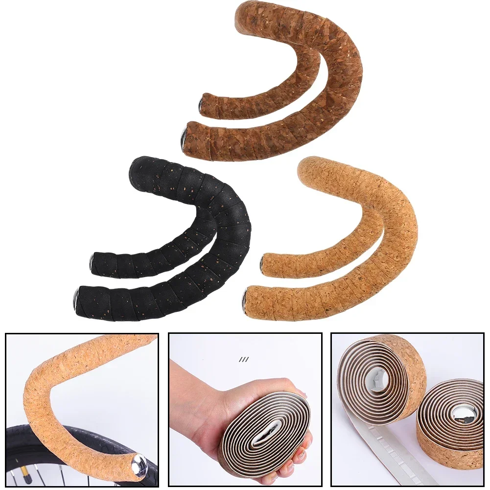 1pc Bicycle Handlebar Strap EVA Composite Material 2150mmx30mmx3mm Shock-absorbing Function Anti-slip For Bike Badminton Rackets