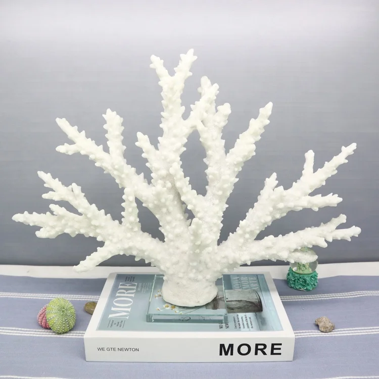 

Handmade White Coral Reef Artificial Decoration Aquariums & Accessories Home Decoration Morden Fish Tank Acceptable Sustainable