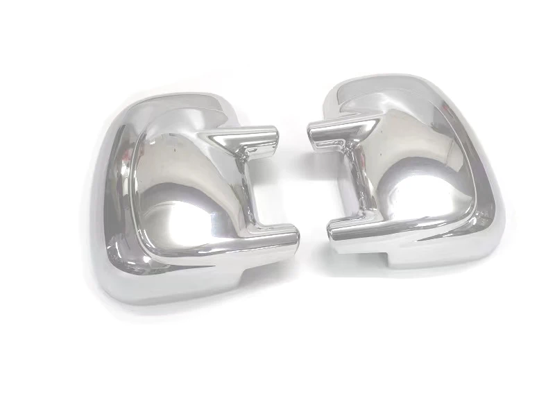 

Chrome Side Mirror Cover For 1999-2007 Ford Super Duty F250 F350 F450 F550 (For Mirror WITHOUT Turn Signal) Overlay Covers ONLY