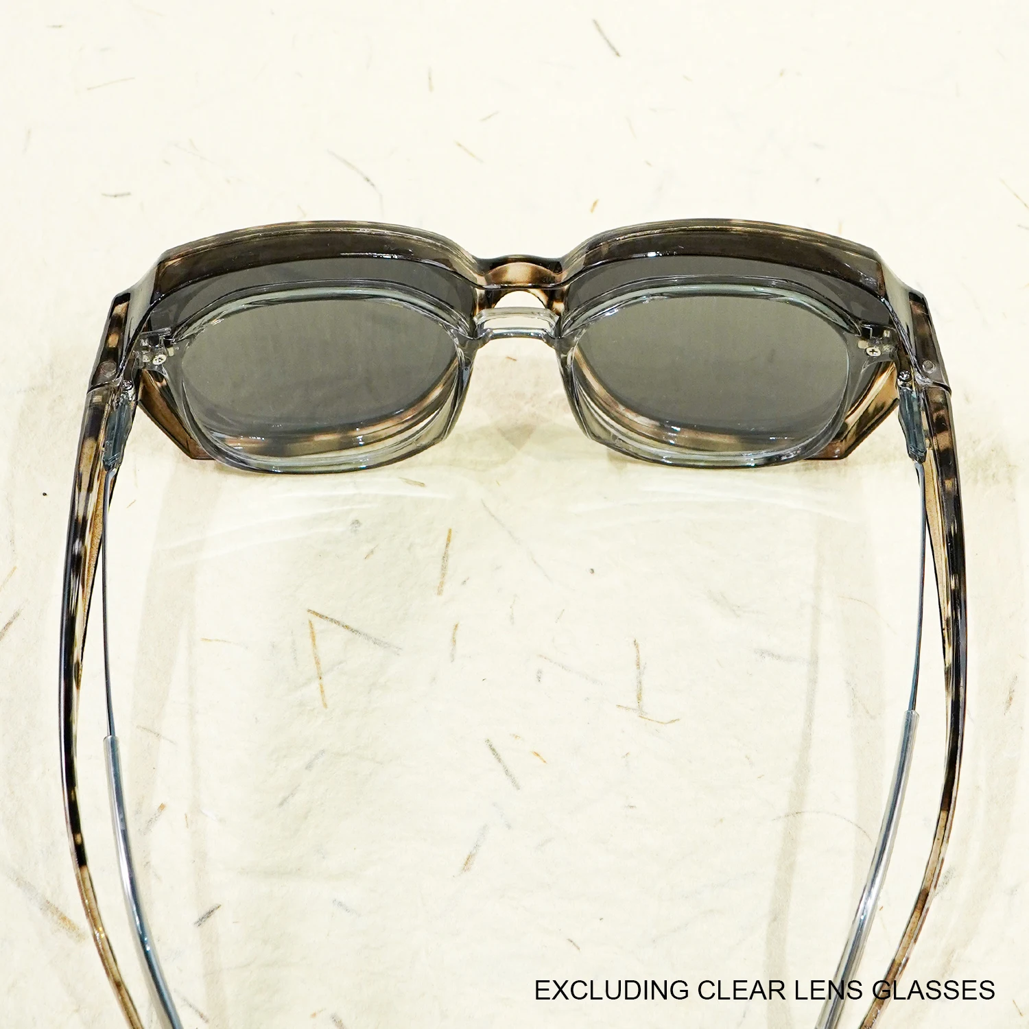 Fit-Over-Brille Retro übergroße quadratische Nachtsicht-Sonnenbrille, V400-Schutz, stilvoll für Outdoor-Sportfahrten – Detail 14