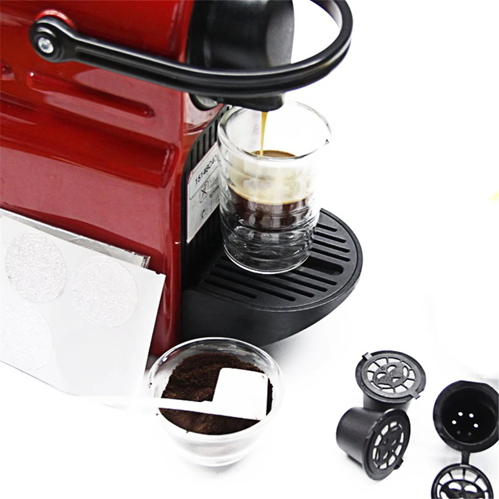 Reusable Nespresso Coffee Capsules Cup Permanent Refillable Coffee Capsule Refilling Filter Pod Soft Taste Sweet Coffeeware Gift