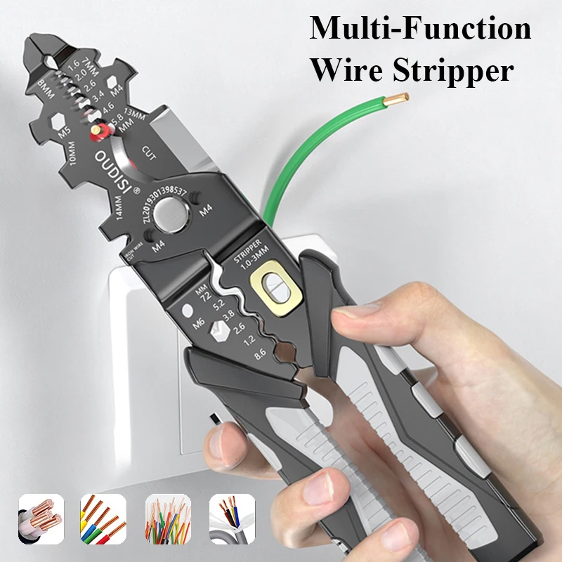 

Multifunctional Universal Pliers Electrician Special Tools Pulling Pliers Wire Stripper Cable Cutter Pliers Hand Tools Dropship