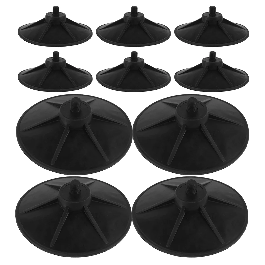 

16 PCS Boxing Punching Bag Rubber Gym Equipment Accessories Stable Suction Base Martial Fight Stand