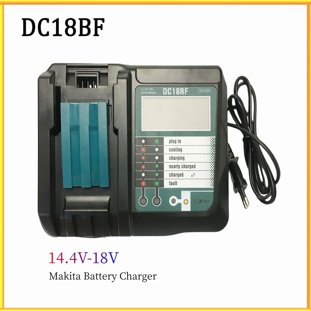 Tool power charger USB Prot 18VRF suitable for Makita lithium batteries 14.4V-18V 3.5A